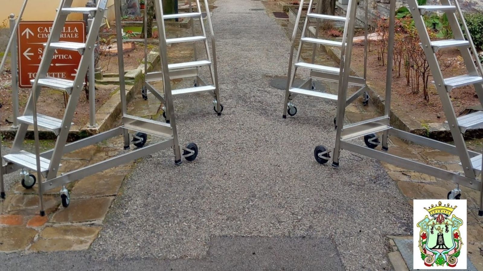 MOLITERNO, IL SINDACO INTERVIENE SUI LAVORI AL CIMITERO